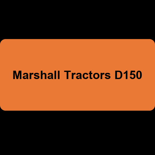 Marshall Tractors D150